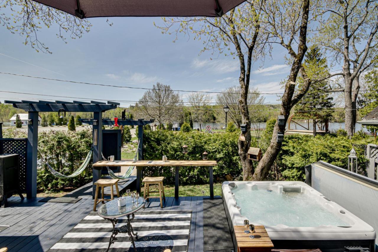 Le Petit Manoir Spa Et Vue Sur Riviere St Maurice Grandes Piles Exteriér fotografie